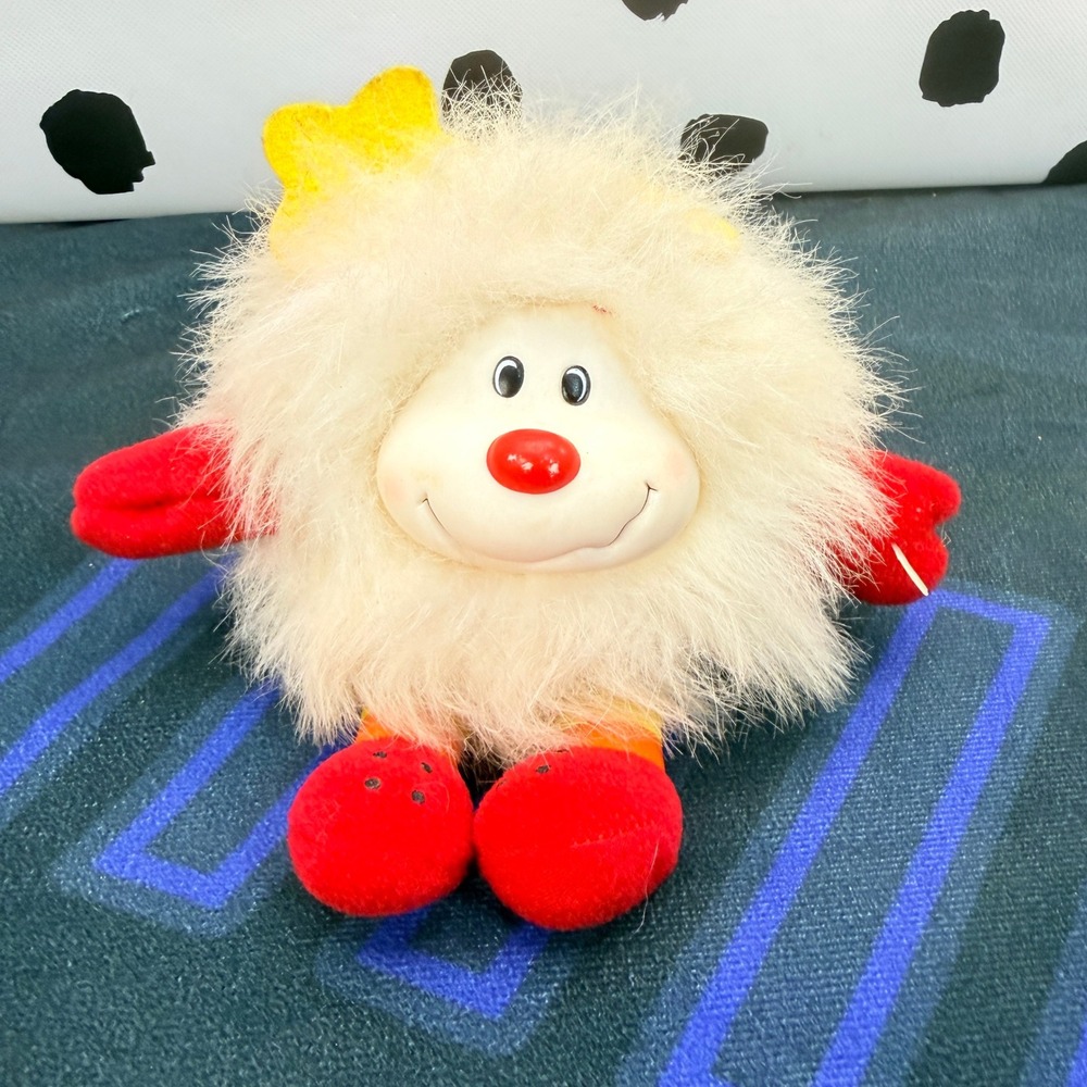 Vintage 1983 Rainbow Brite Twink Sprite Plush Taco Bell Happy Talk Hallmark Clip